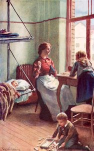 Open Doors Gave Us Glimpses of Domestic Serenity, a Living-Room in the Government