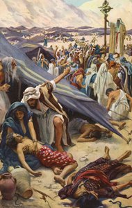 The Brazen Serpent by Harold Copping
