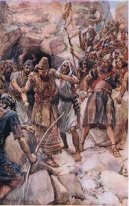 The Fate of the Canaanite Kings (Illustration from Pictures That Teach The Crown Series, 1920)