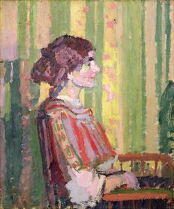 Mrs Robert Bevan by Harold Gilman