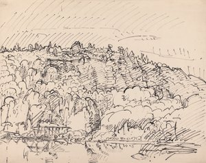 Norwegian Landscape by Harold Gilman