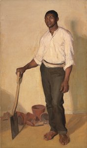 Portrait of a Black Gardener