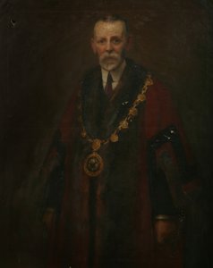 Alderman A. K. Barnett (c.1914) by Harold Harvey