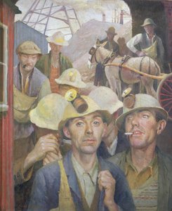 St. Just Tin Miner by Harold Harvey