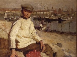 The Young Seafarer by Harold Harvey