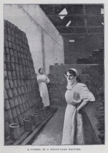 A Corner of a White-Lead Factory by Harold Hume Piffard