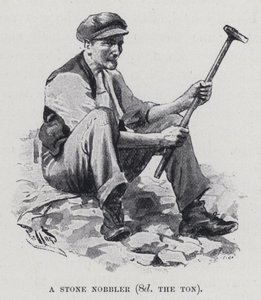 A Stone Nobbler, 8d the Ton by Harold Hume Piffard