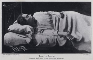 Done to Death, Elizabeth Ryan dead in the Newcastle Workhouse by Harold Hume Piffard