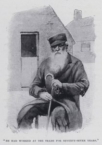 He had worked at the trade for seventy-seven years by Harold Hume Piffard