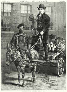 The Costermonger by Harrison William Weir