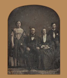 Group Portrait of an Unidentified Family by Harrison and Hill