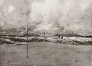 Golf Courses: Mitcham, the seventh green