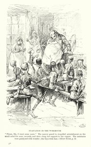 Illustration for Oliver Twist by Charles Dickens by Harry (after) Furniss