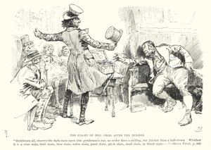 Illustration for Oliver Twist by Charles Dickens by Harry (after) Furniss