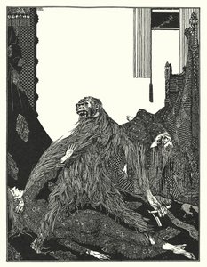 Edgar Allan Poe: The Murders in the Rue Morgue by Harry Clarke