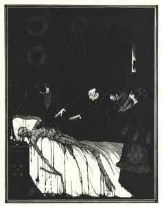 Edgar Allan Poe: The Oblong Box by Harry Clarke