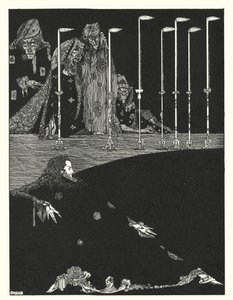 Edgar Allan Poe: The Pit and the Pendulum by Harry Clarke
