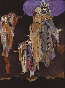 Edgar Allan Poe: The Colloquy of Monos and Una by Harry Clarke