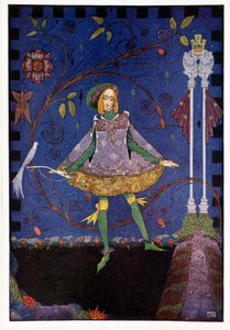 On the grave of the princess