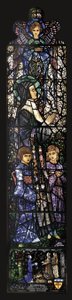The Blessed Julie with Two Children by Harry Clarke