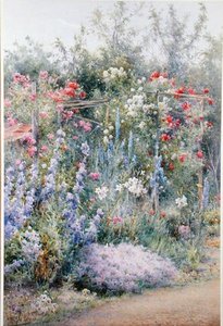 Corner of a Summer Garden by Harry E. James