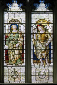 St Peter and John the Baptist by Harry Ellis Wooldridge