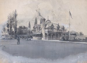 The Athletic Club at Bowling Green, ca. 1900