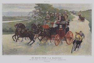 En Route for La Marche by Harry Finney