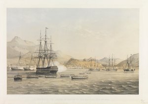 Taking the Island of Chusan by the British July 5th 1840 by Harry Francis Darell