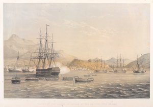 The taking of the Island of Chusan by the British, 5th July 1840