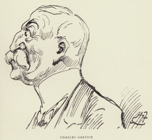 Charles Garvice by Harry Furniss