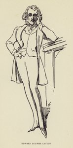 Edward Bulwer Lytton by Harry Furniss
