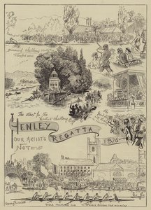 Henley Regatta by Harry Furniss