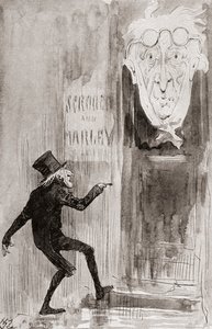Illustration for A Christmas Carol (from The Christmas Books by Charles Dickens)