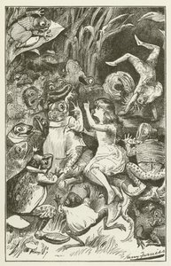 Illustration for Sylvie and Bruno by Lewis Carroll