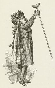 Illustration for Sylvie and Bruno by Harry Furniss