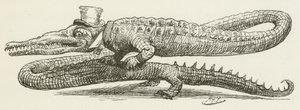 Illustration for Sylvie and Bruno by Harry Furniss