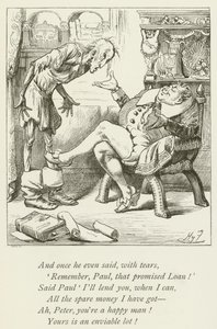 Illustration for Sylvie and Bruno by Harry Furniss