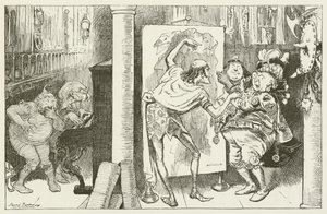 Illustration for Sylvie and Bruno by Harry Furniss
