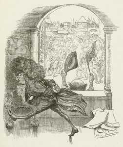 Illustration for Sylvie and Bruno by Harry Furniss