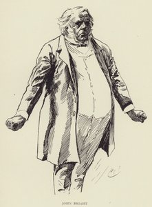 John Bright by Harry Furniss