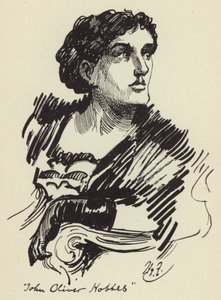 John Oliver Hobbes by Harry Furniss