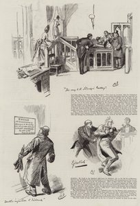 Life in Parliament, Strangers in the House by Harry Furniss