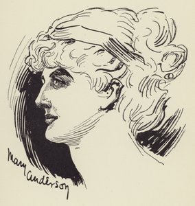 Mary Anderson by Harry Furniss