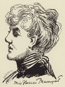 Miss Florence Marryat by Harry Furniss