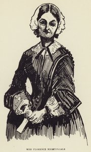 Miss Florence Nightingale by Harry Furniss
