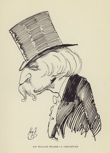 Sir William Fraser, a caricature