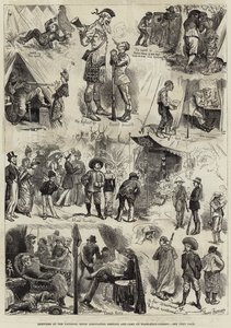 Sketches at the National Rifle Association Meeting and Camp on Wimbledon Common