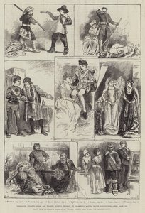 Tableaux Vivants from Sir Walter Scott