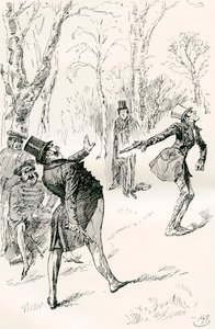 The Duel After the Ball by Harry Furniss